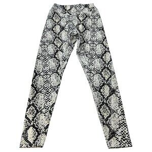 Balance Athletica Women’s Snake Print Leggings Mid Rise Size Small
